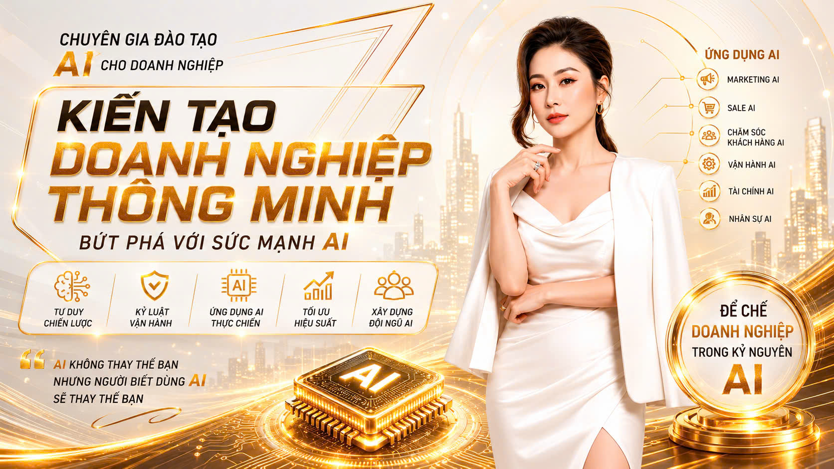 Phạm Mai Phương - Chuyên gia đào tạo AI · Kiến tạo doanh nghiệp thông minh